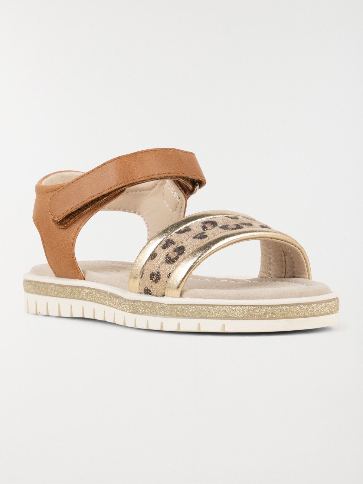 Sandales bride léopard fille (26-30) Sandales bride léopard fille (26-30)