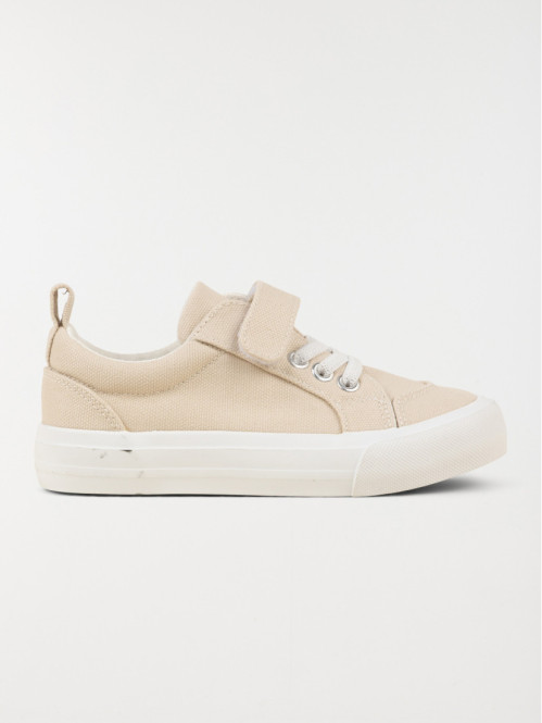 Tennis toile beige garçon...