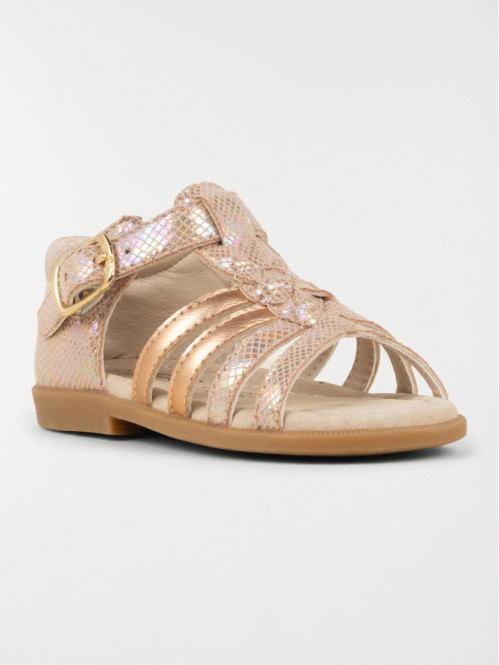 Sandales roses fille (18-23)
