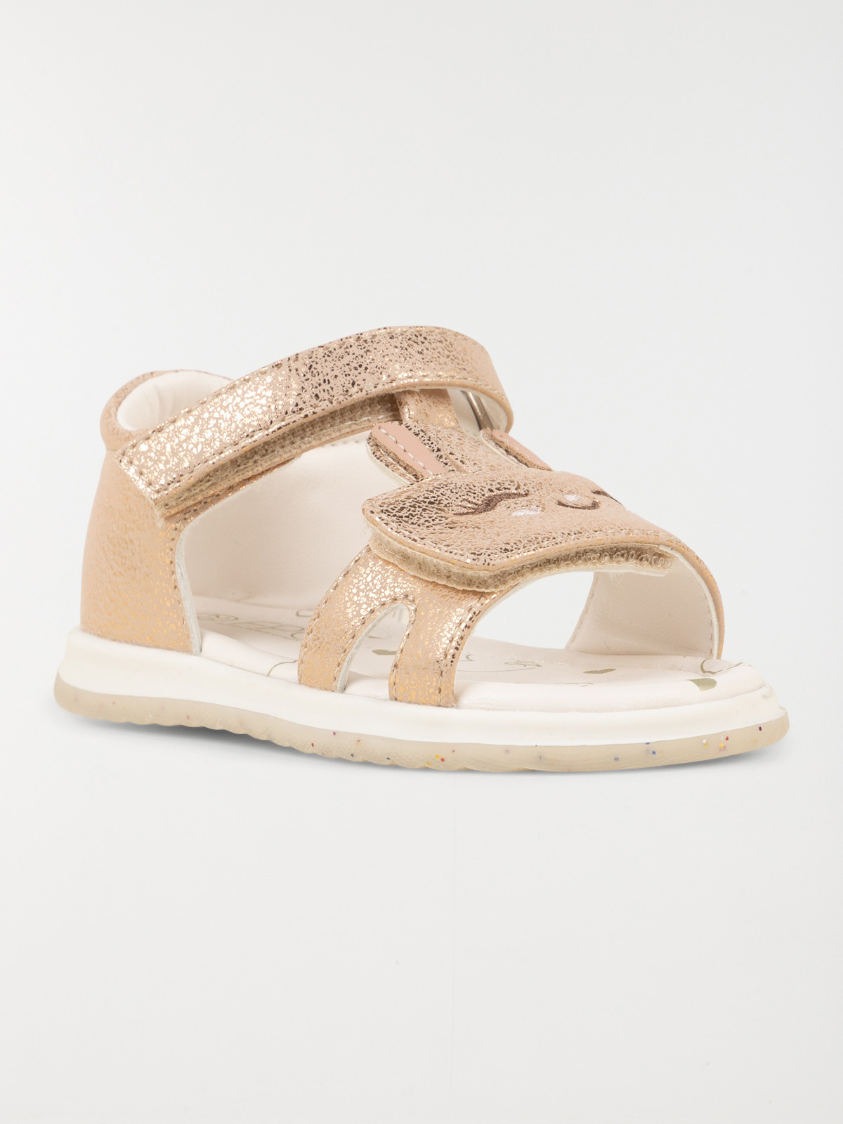 Sandales à scratchs lapin fille (19-23)