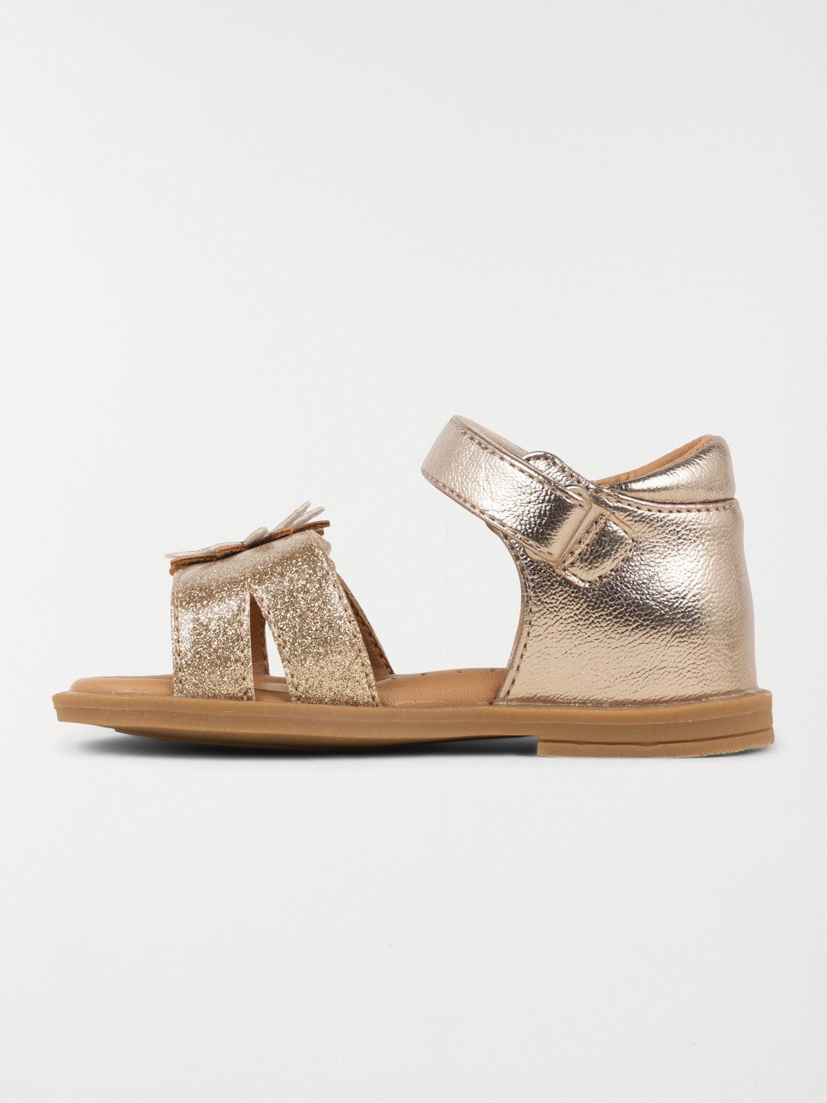 Sandales à scratch fleur fille (19-23)