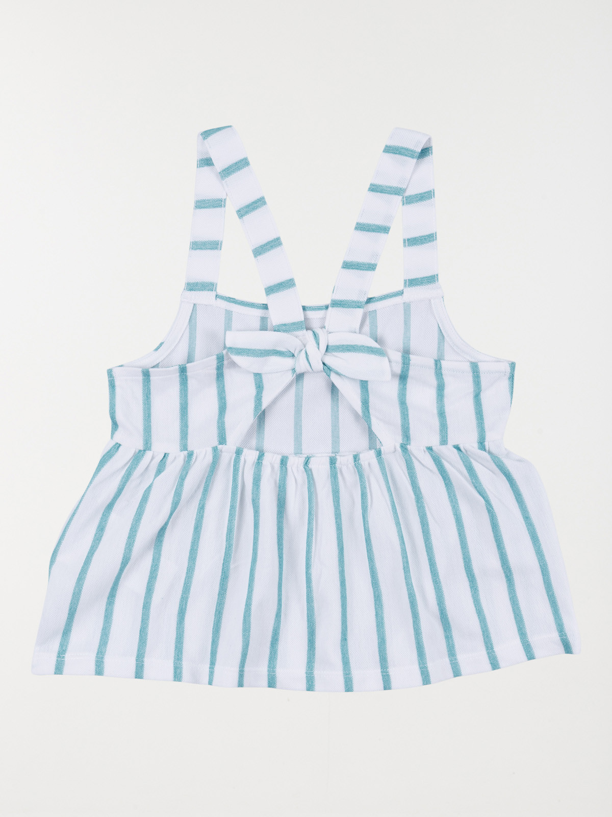 Débardeur rayé noeud dos fille (3-12A)