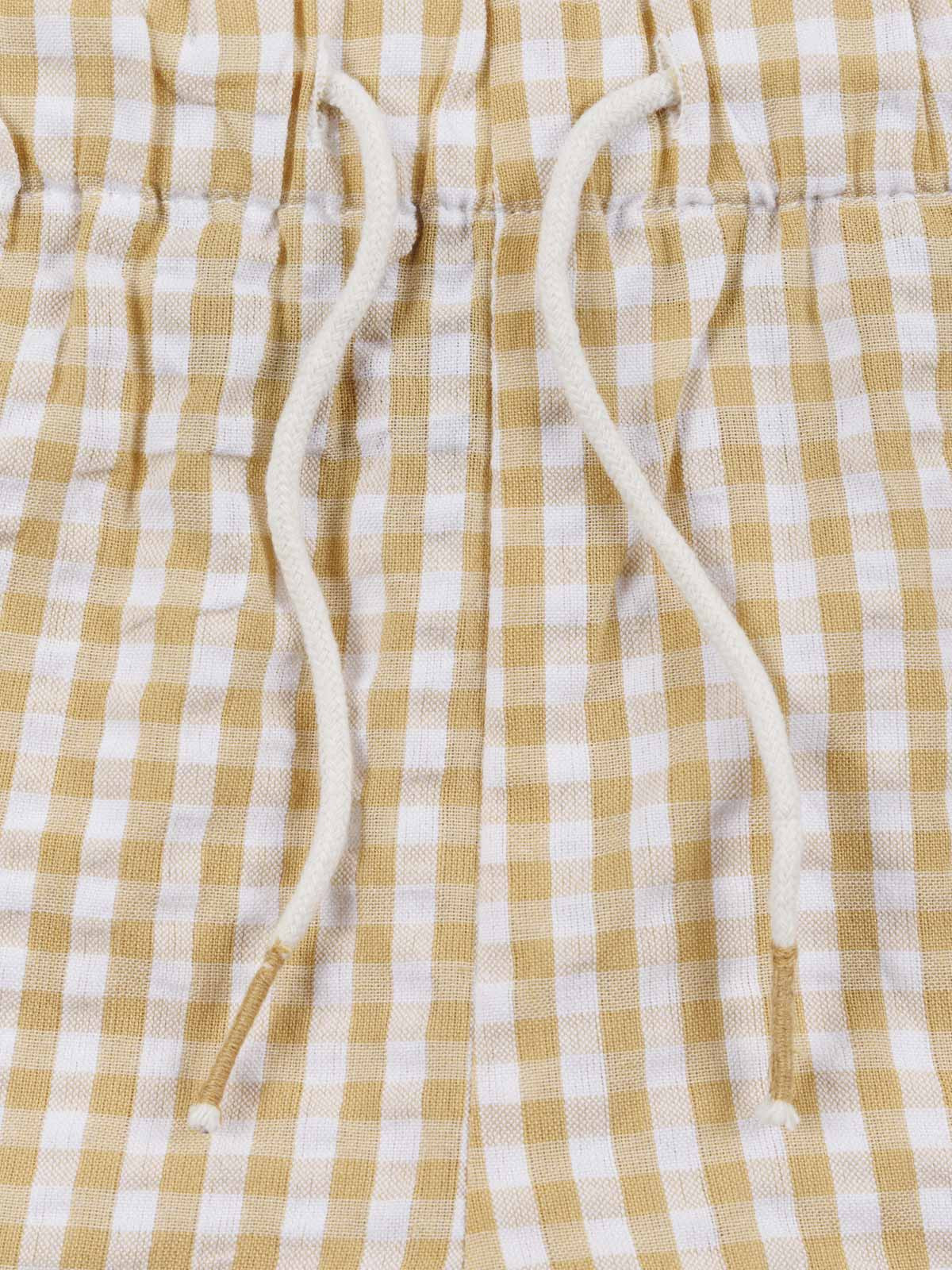 Pantalon à carreaux fille (3-36M)