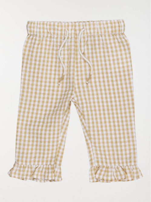 Pantalon à carreaux fille...