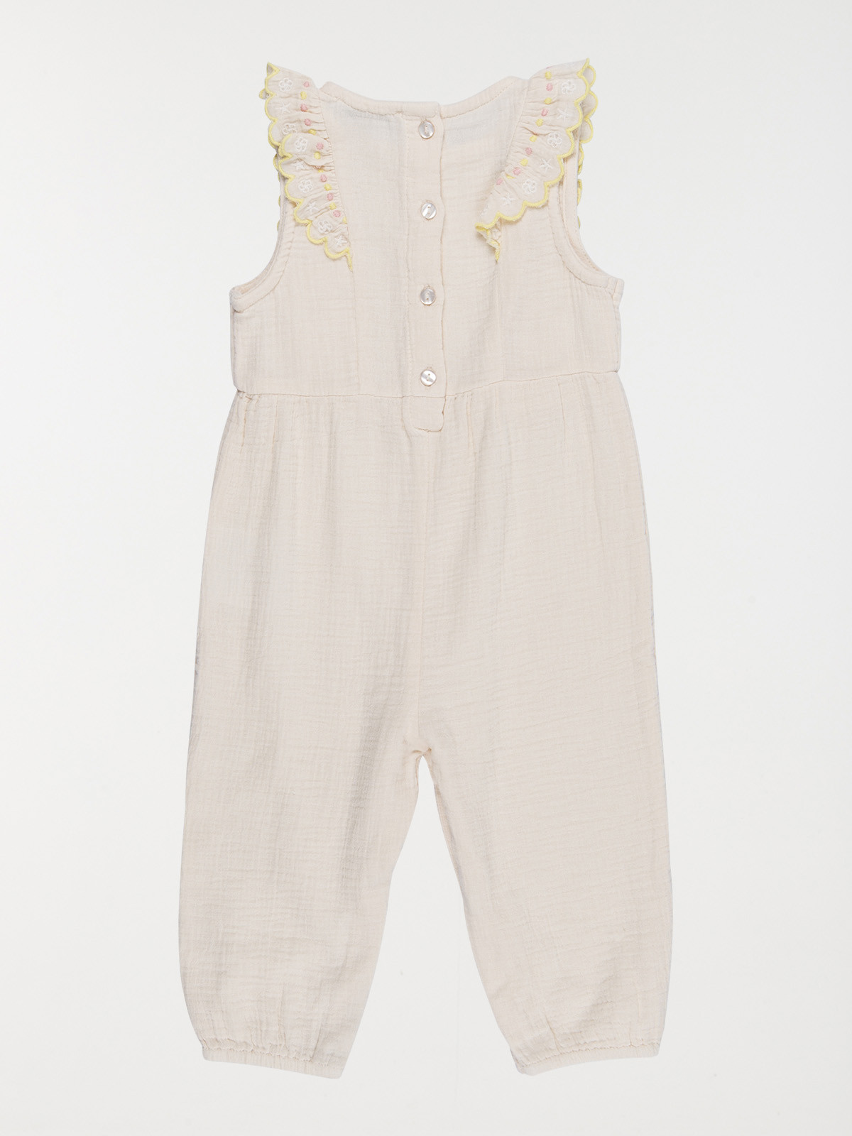 Combinaison broderies fille (3-36M)