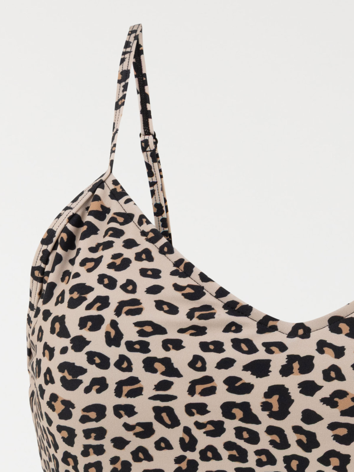 Maillot de bain 1 pièce léopard femme