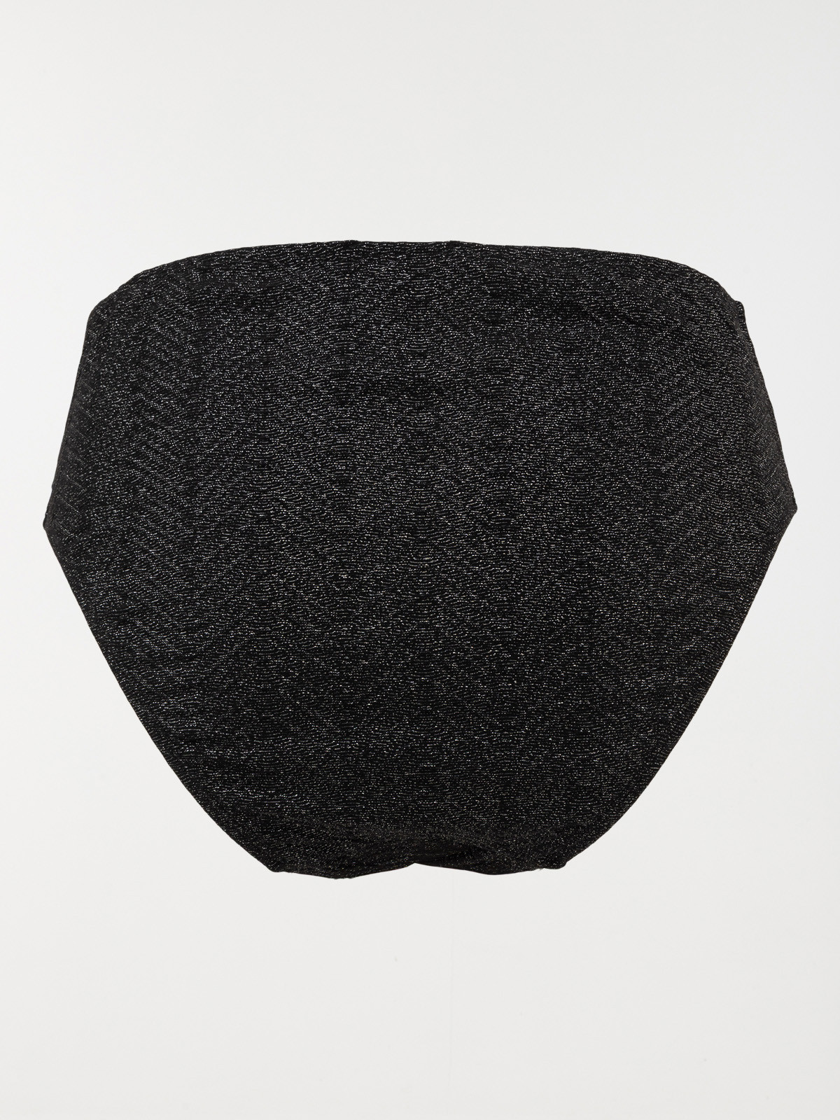 Bas maillot de bain noir brillant femme