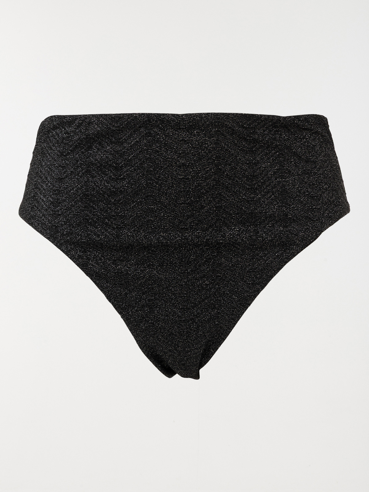 Bas maillot de bain noir brillant femme