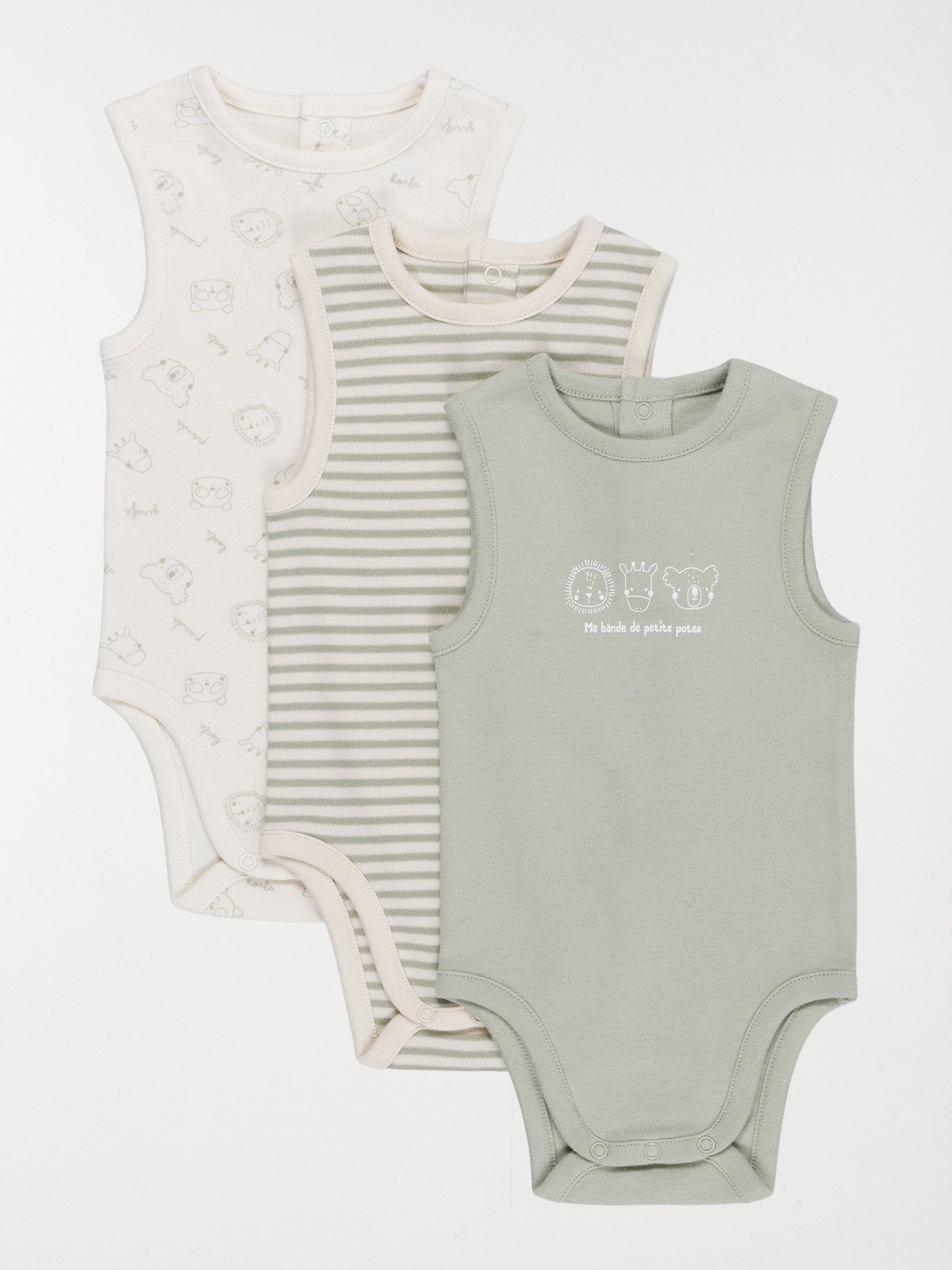 Lot de body pour garçon (3-24M)
