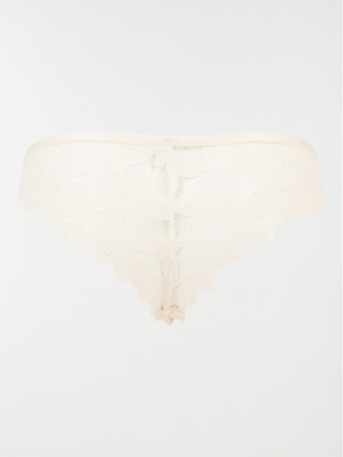 Tanga dentelle milky femme...