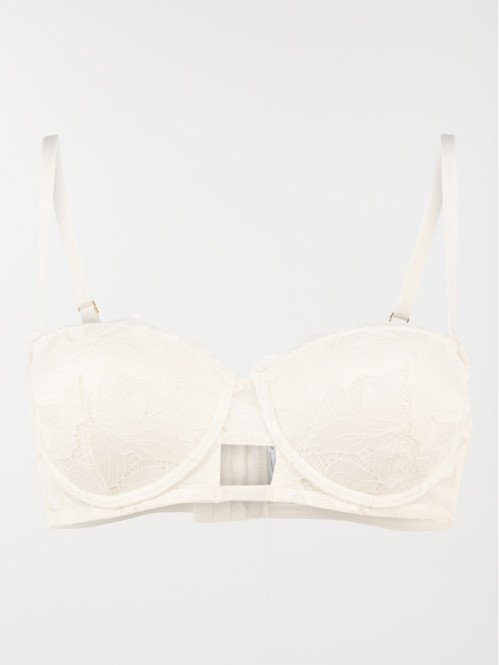 Bustier milky femme (85B-95E)