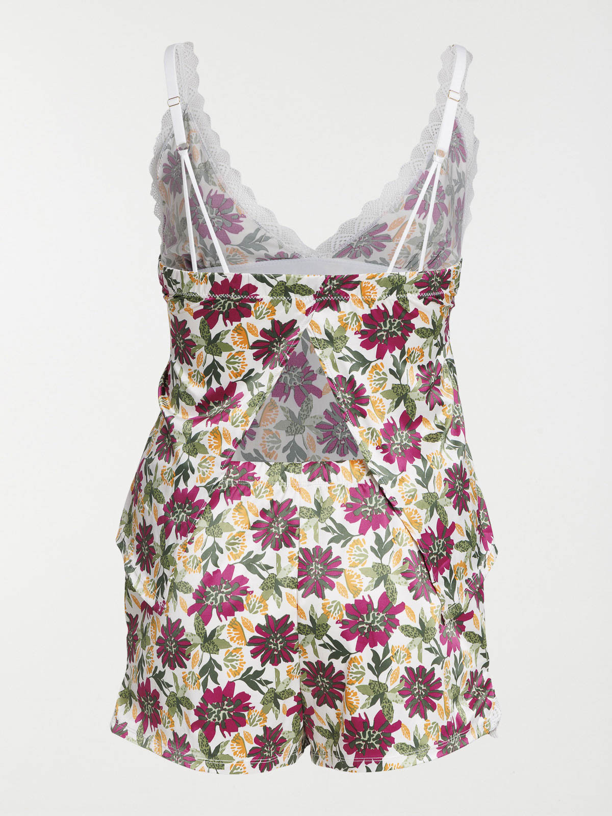 Pyjashort imprimé grande taille femme