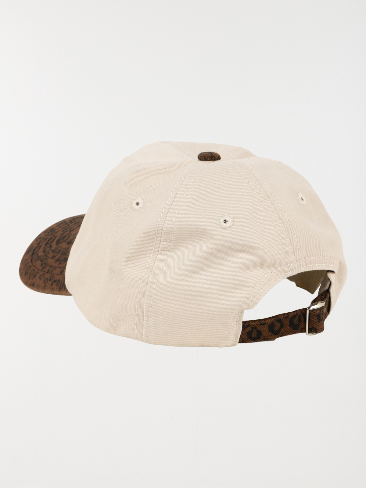 Casquette visière léopard femme