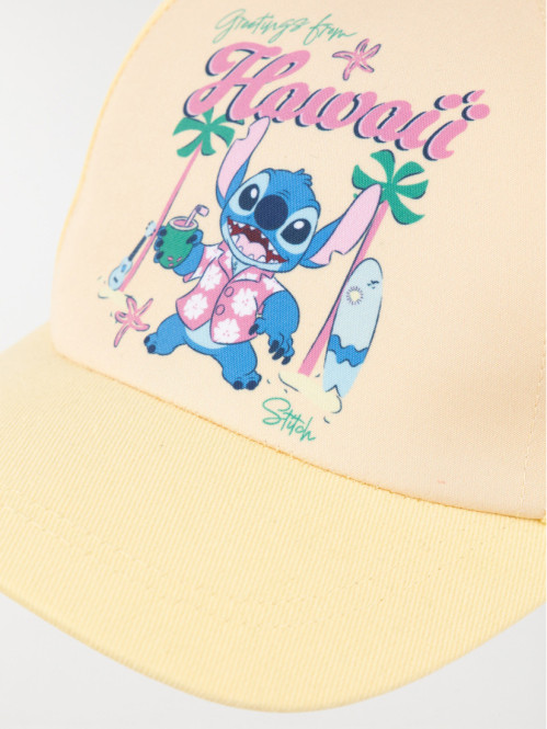 Casquette Hawaii Stitch fille