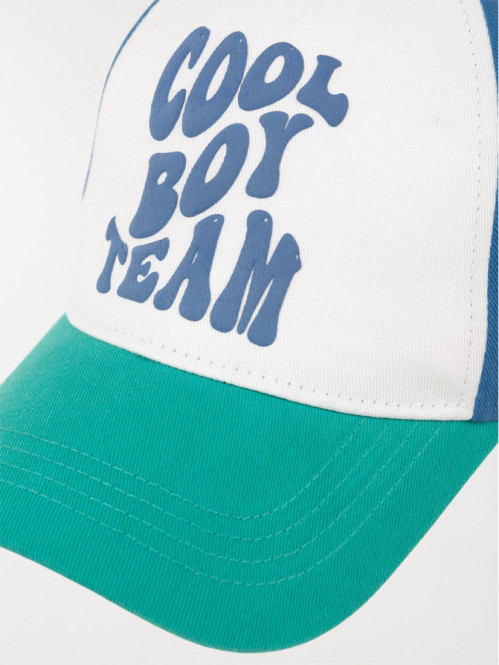 Casquette inscription en...