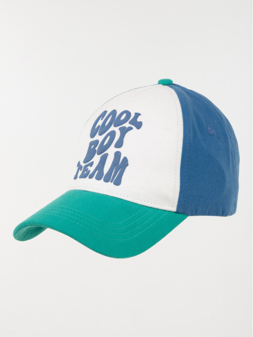 Casquette inscription en...