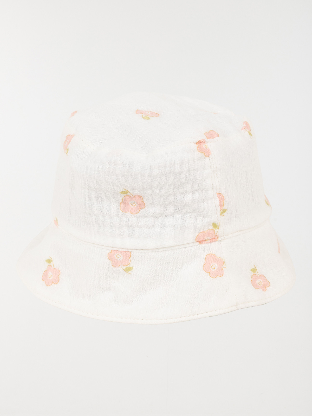 Bob écru double gaze de coton fille