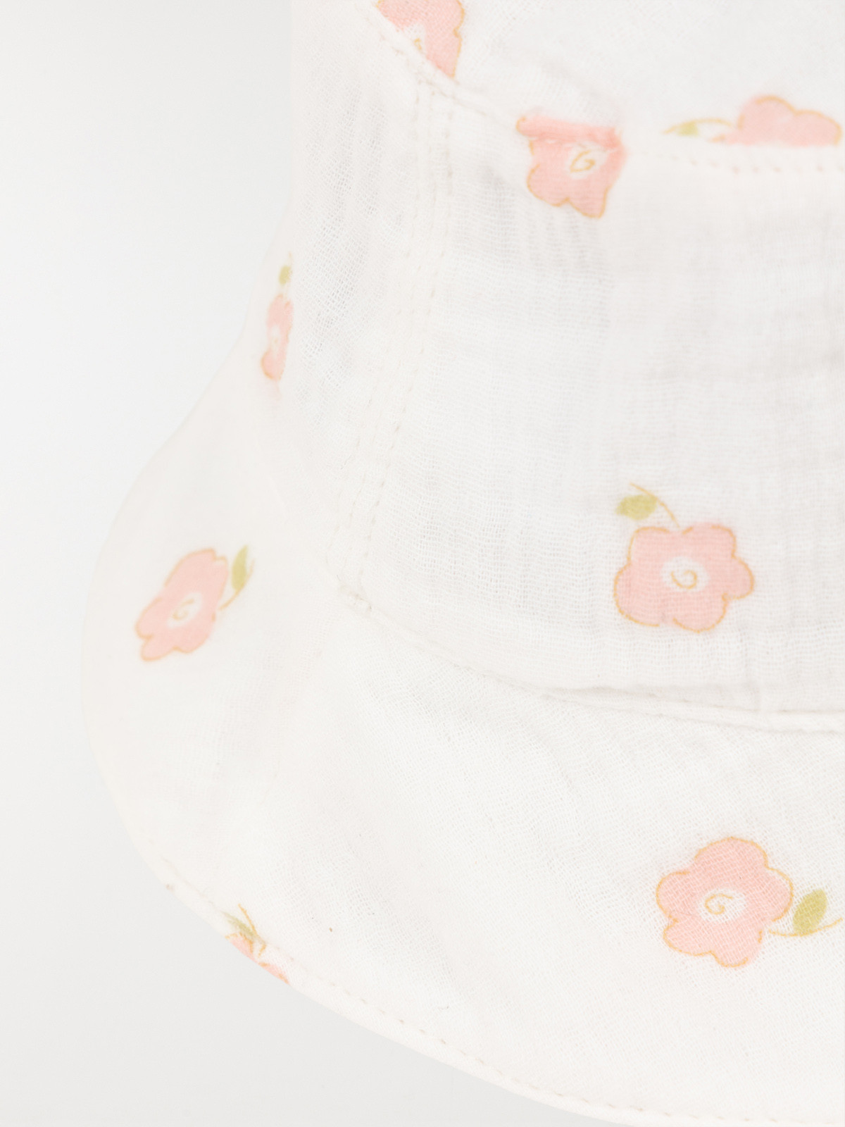 Bob écru double gaze de coton fille