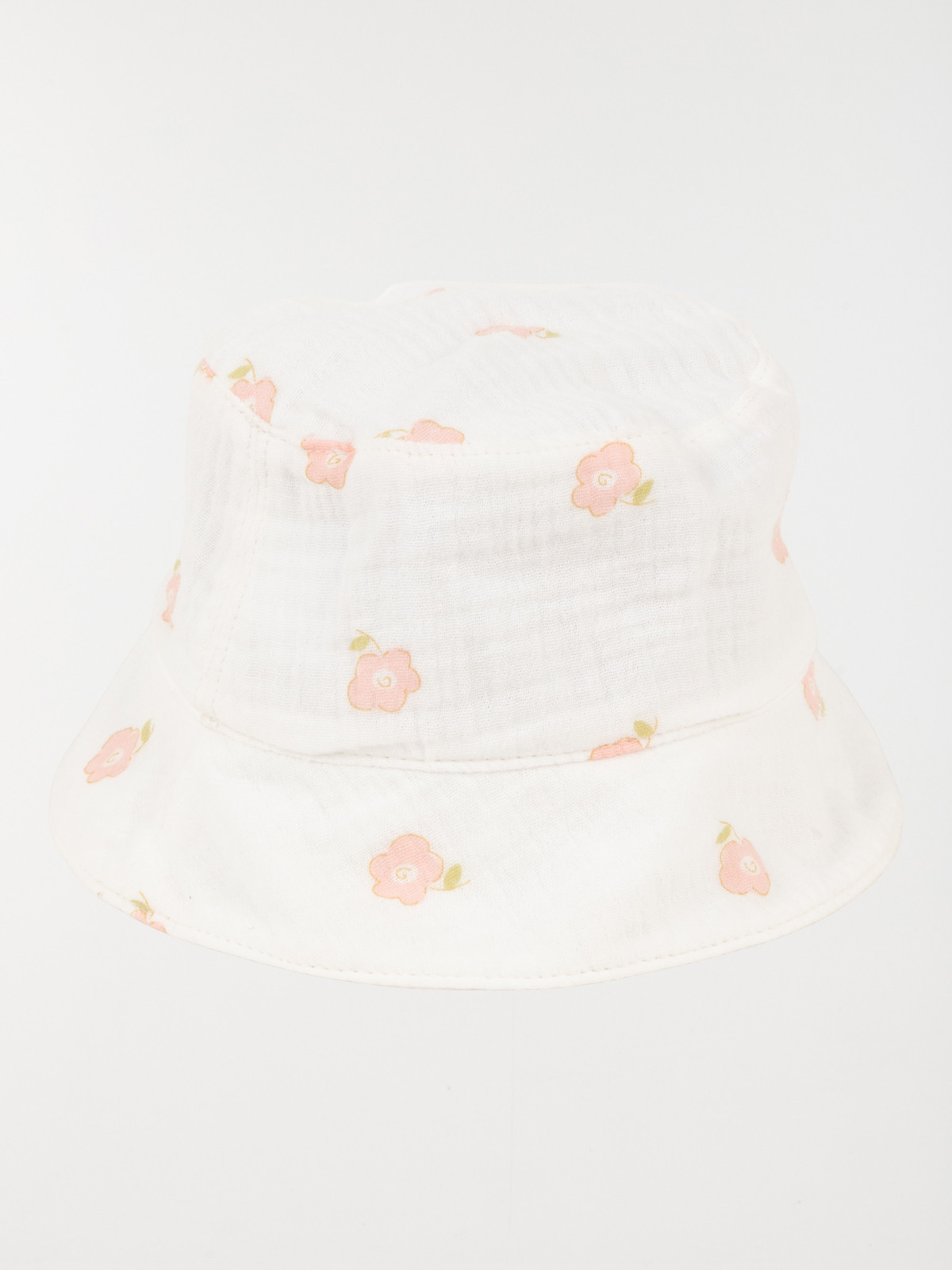 Bob écru double gaze de coton fille