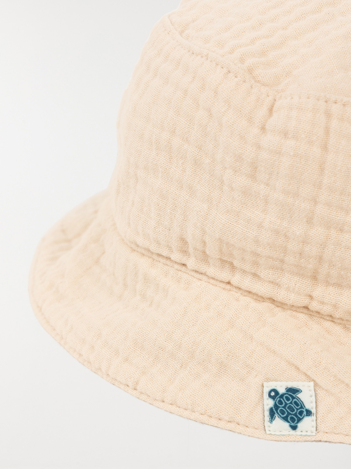 Bob écru double gaze de coton garçon
