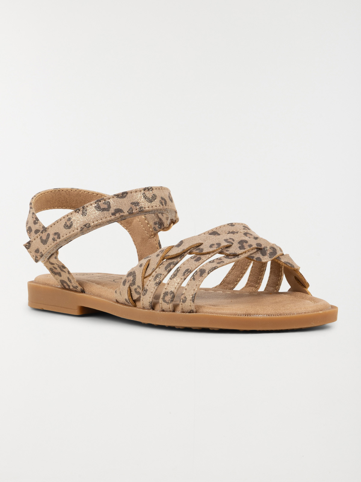 Sandales motif léopard fille (24-30)