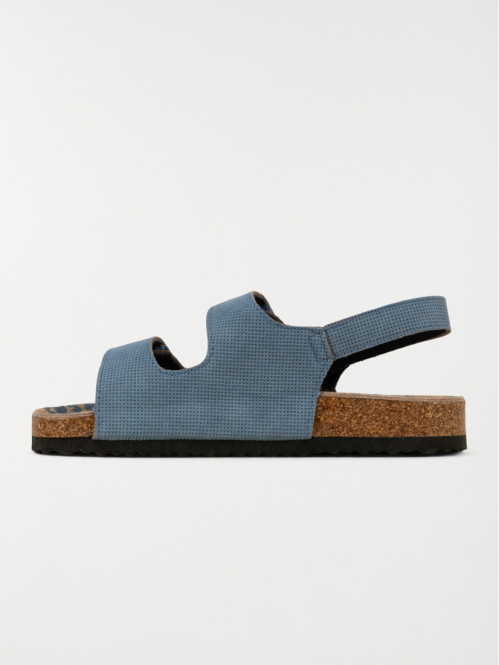 Sandales coloris bleu...