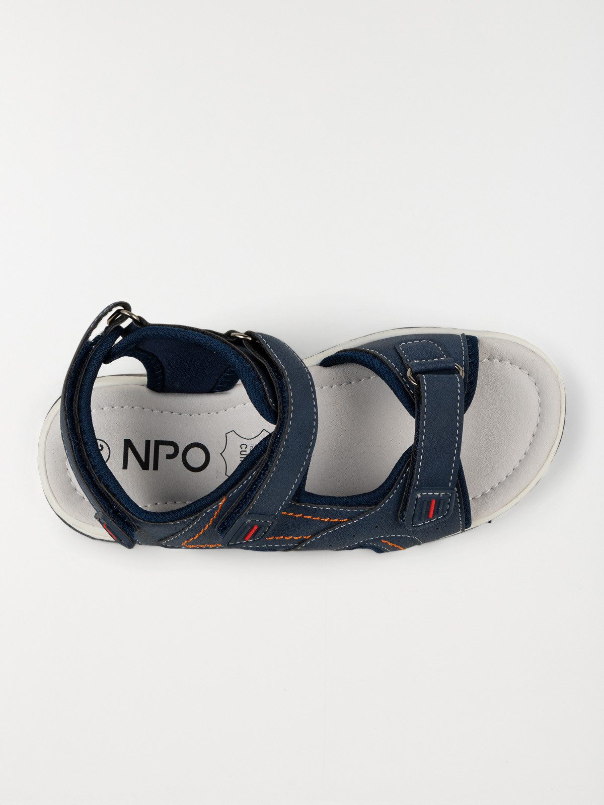 Sandales coloris marine garçon (24-30)