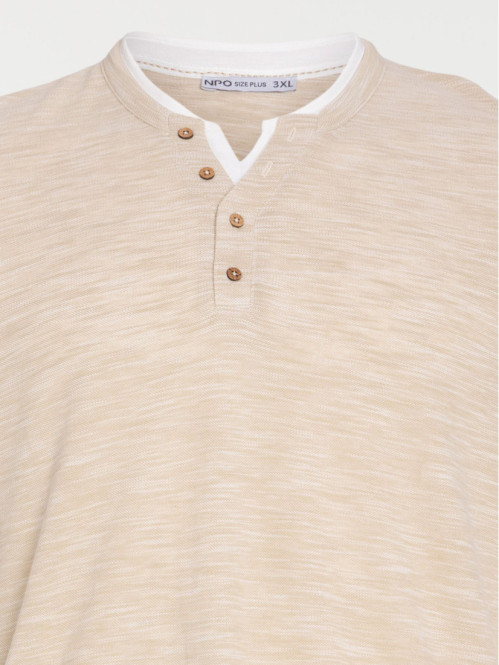 T-shirt col rond grande...