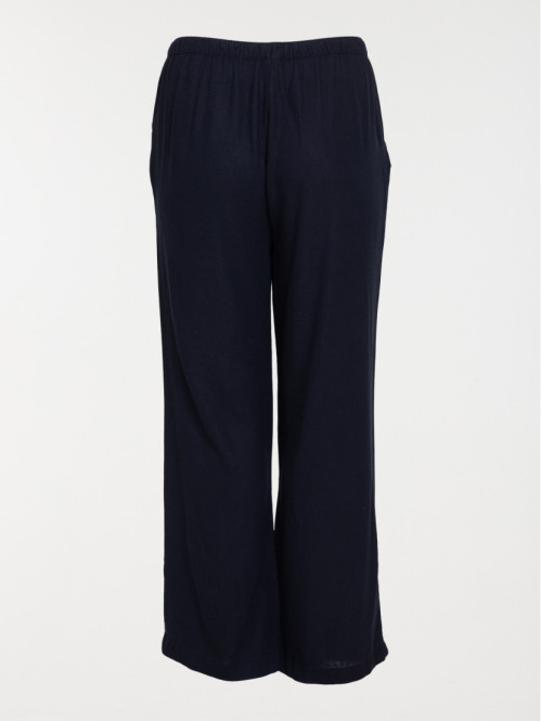 Pantalon marine navy femme...