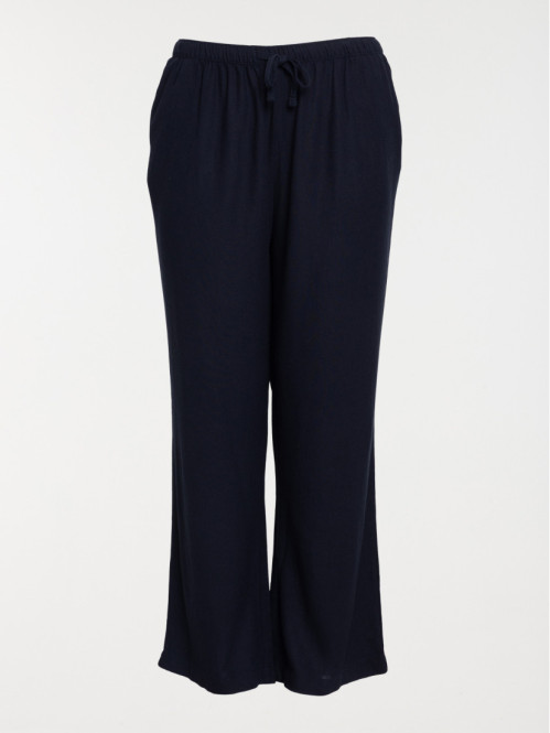 Pantalon marine navy femme...