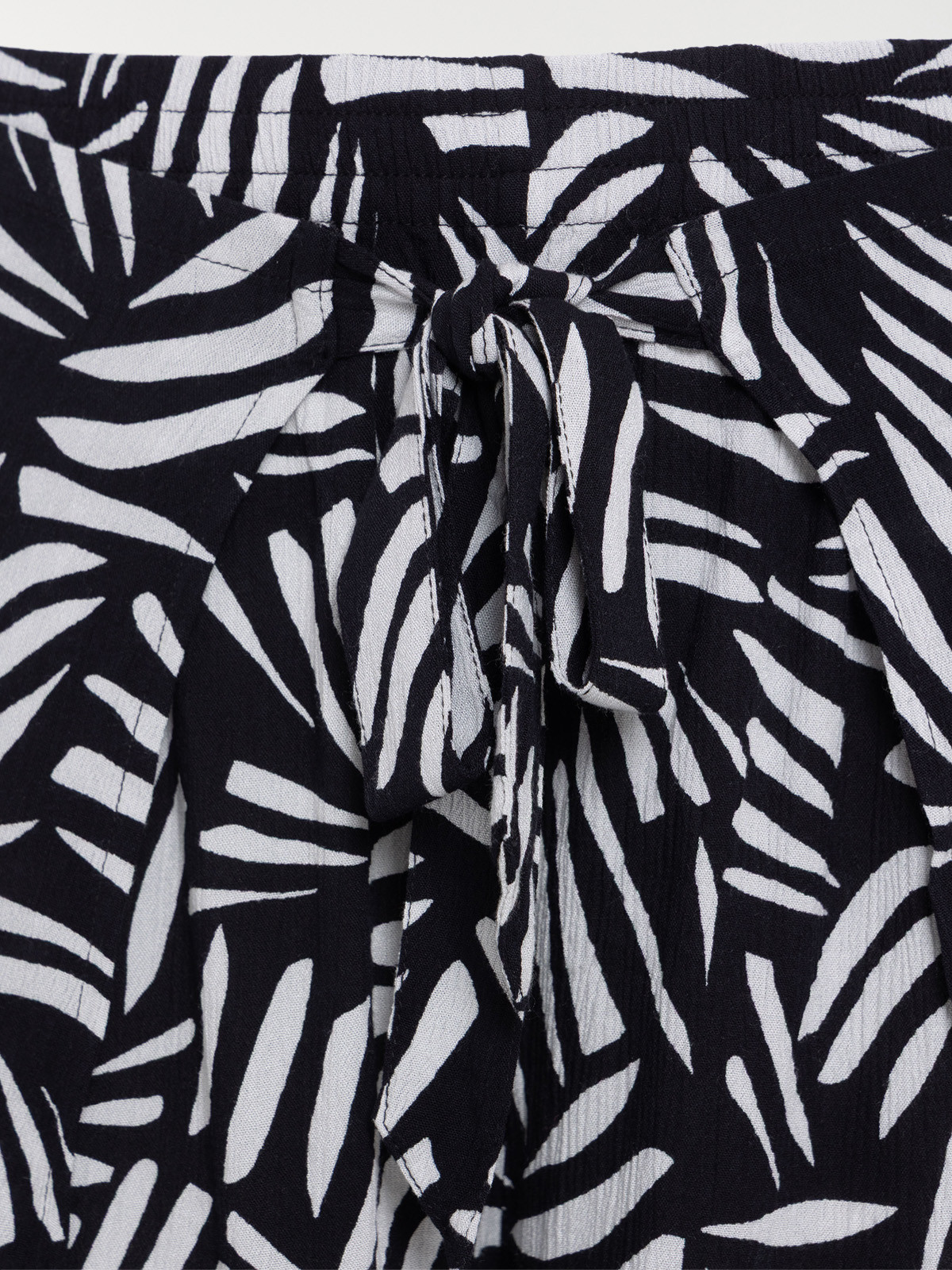 Pantalon imprimé femme grande taille