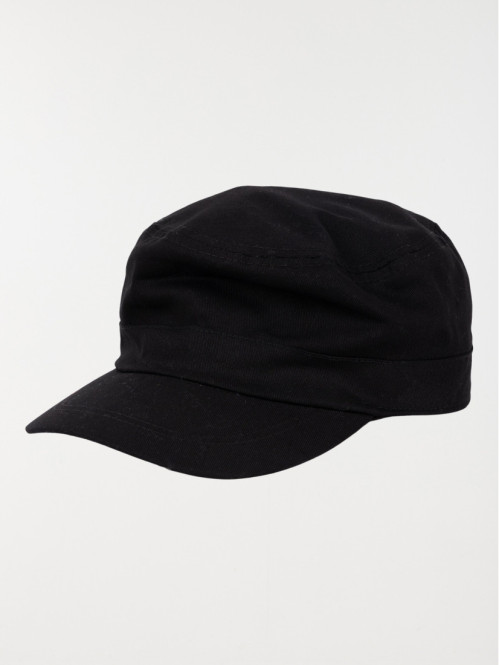 Casquette homme noire 