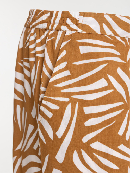 Pantalon caramel femme...