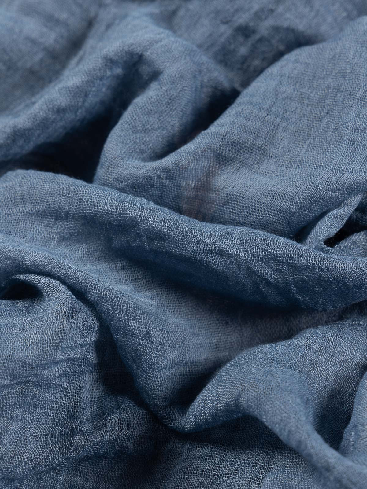 Foulard homme coloris indigo Foulard homme coloris indigo