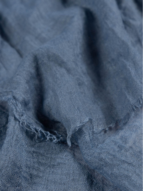 Foulard homme coloris indigo Foulard homme coloris indigo