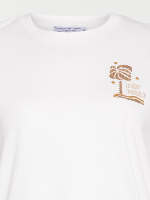 T-shirt deep jungle femme...