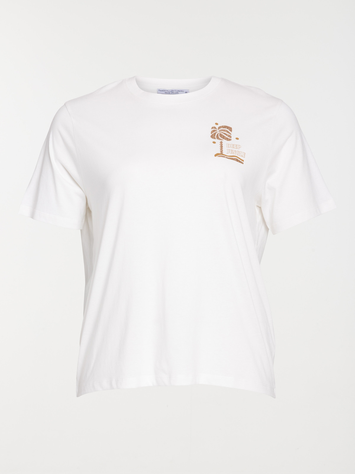 T-shirt deep jungle femme grande taille