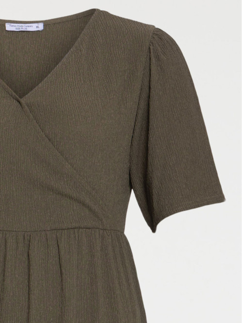 Robe longue grande taille...