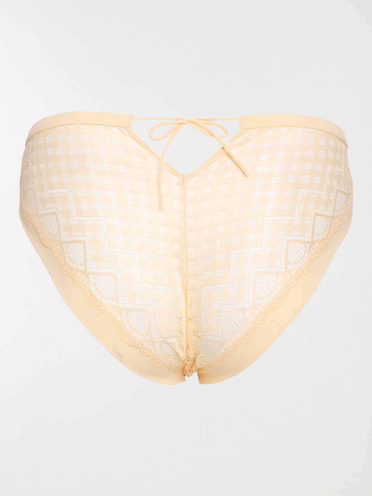 Shorty en dentelle noeud femme (46-56) Shorty en dentelle noeud femme (46-56)