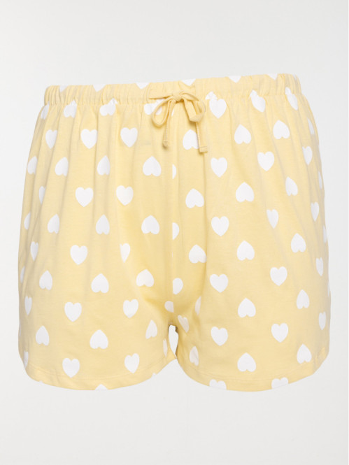 Pyjashort bonjour grande taille femme Pyjashort bonjour grande taille femme
