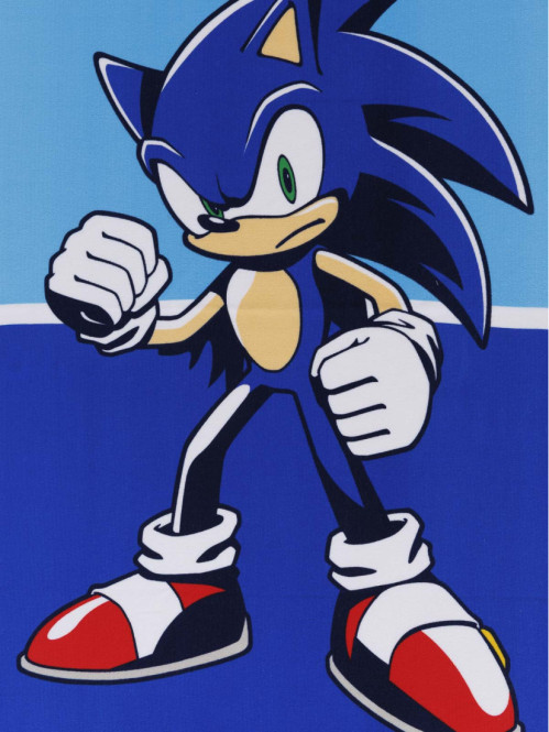 Drap de plage Sonic 70x140 cm