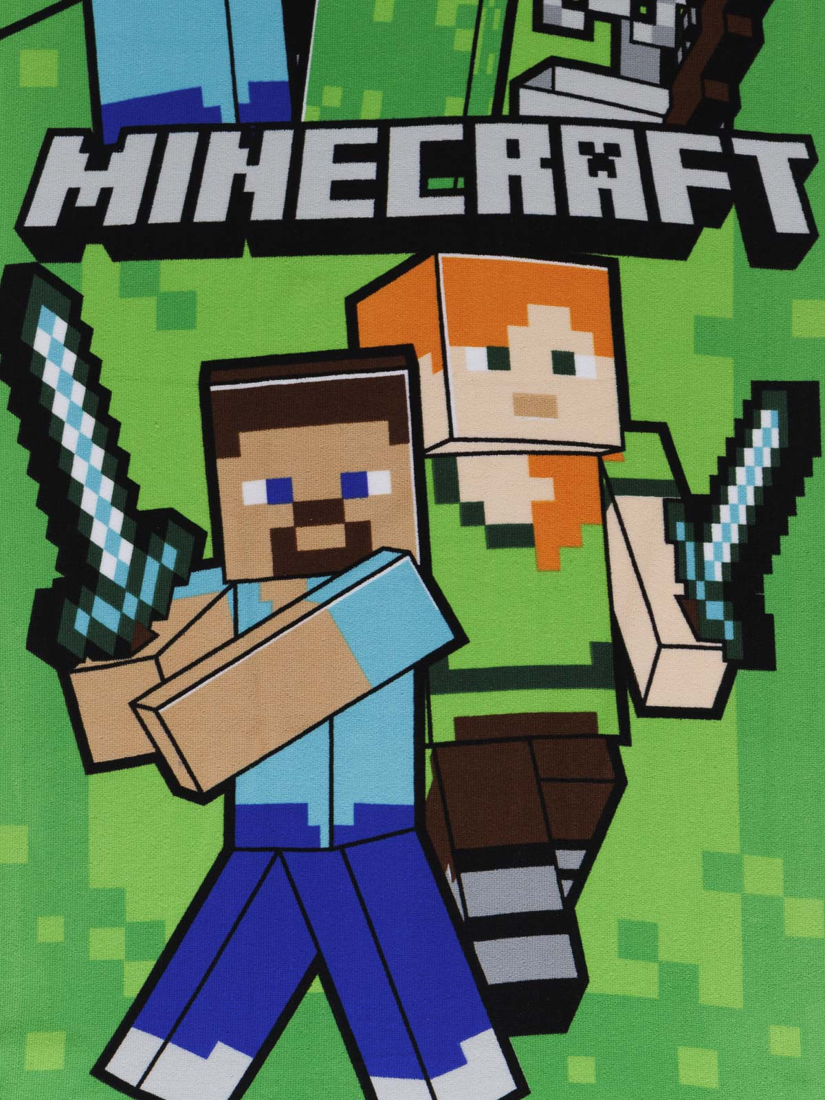 Drap de plage Minecraft 70x140 cm