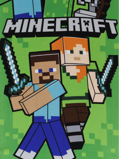 Drap de plage Minecraft...