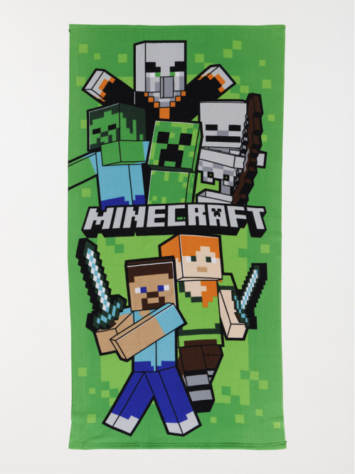 Drap de plage Minecraft...