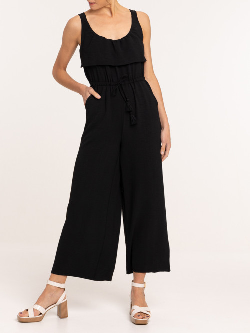 Combipantalon noir femme