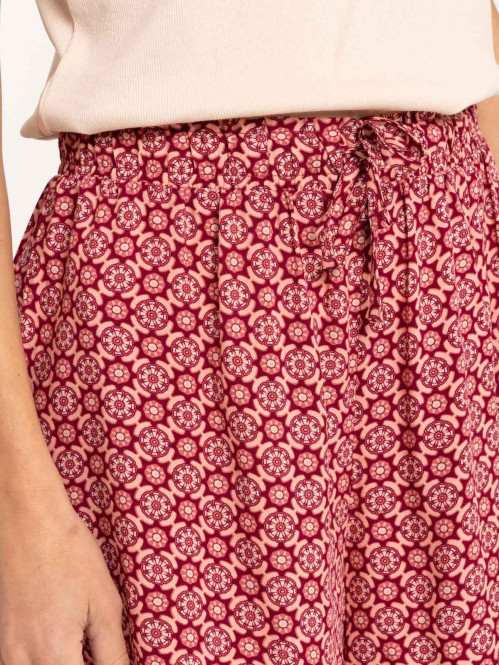 Bas de pyjama graphique femme