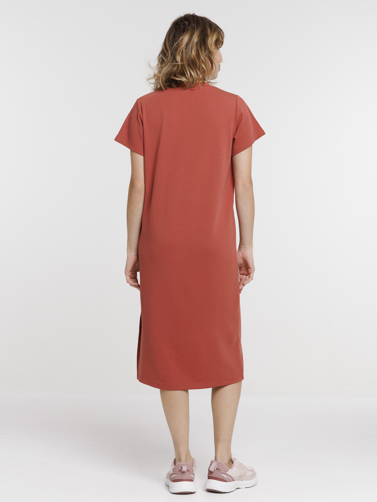 Robe longue motif coeur doré femme Robe longue motif coeur doré femme