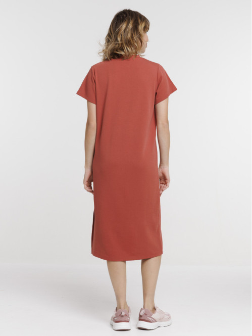 Robe longue motif coeur doré femme Robe longue motif coeur doré femme