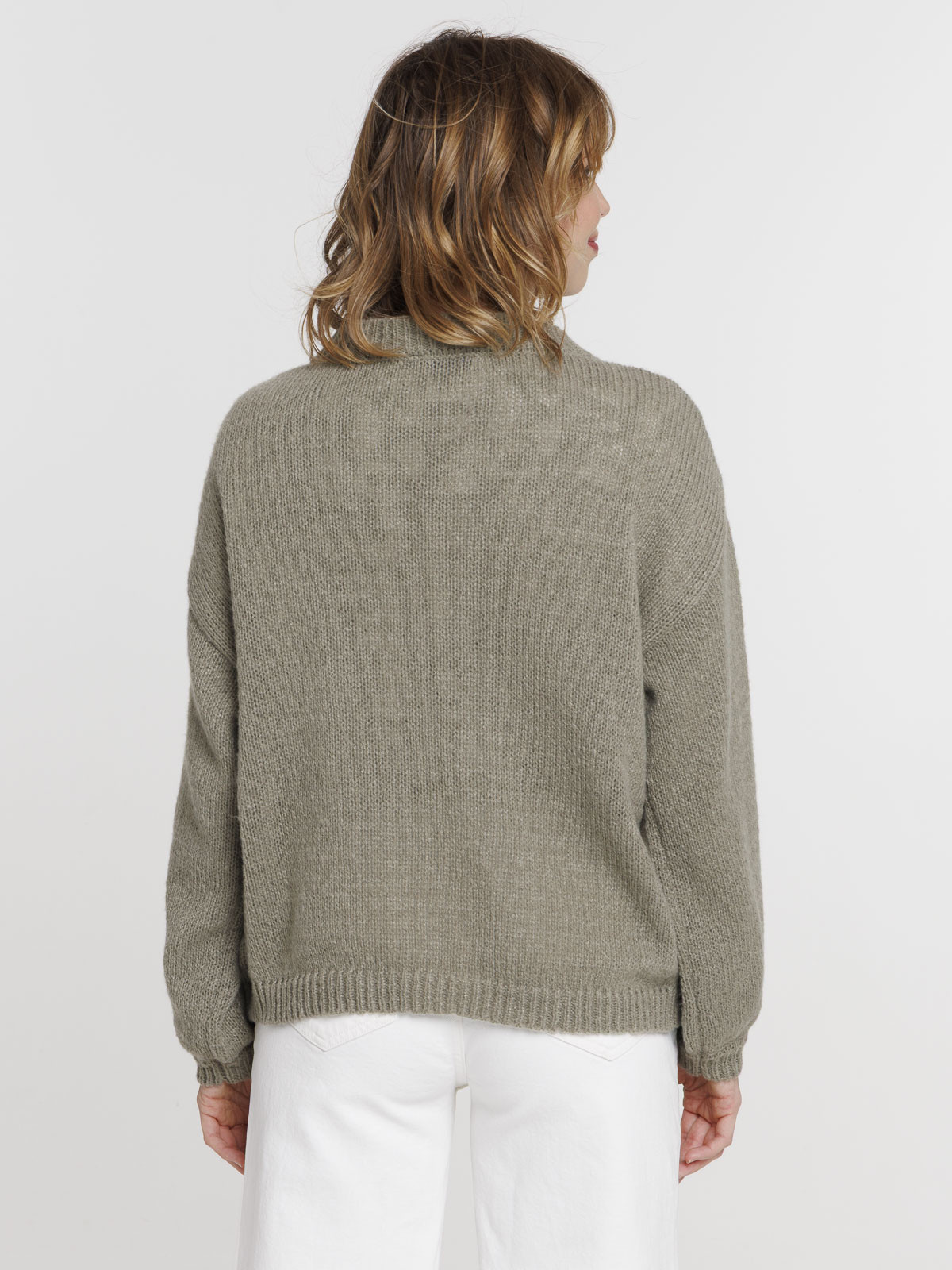 Gilet boutonné col V tilleul femme Gilet boutonné col V tilleul femme