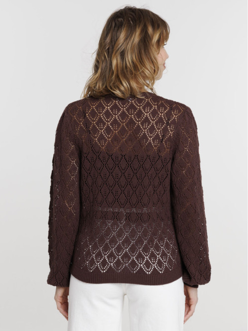 Gilet boutonné motifs...